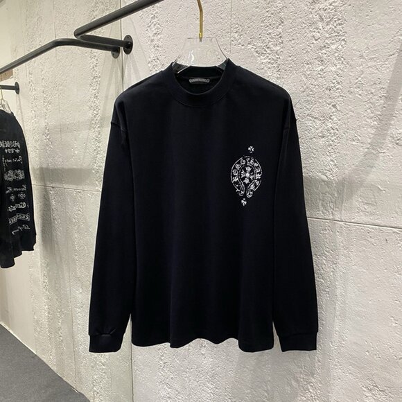 Chrome Hearts Printed Black Long Sleeve T-shirt - Picture 8 of 8